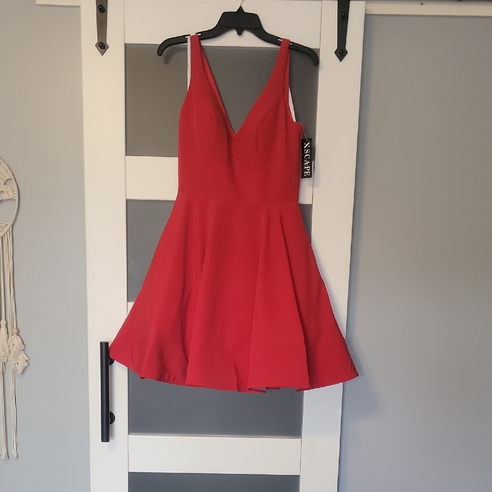 Halston Heritage Scarlet Mini Dress